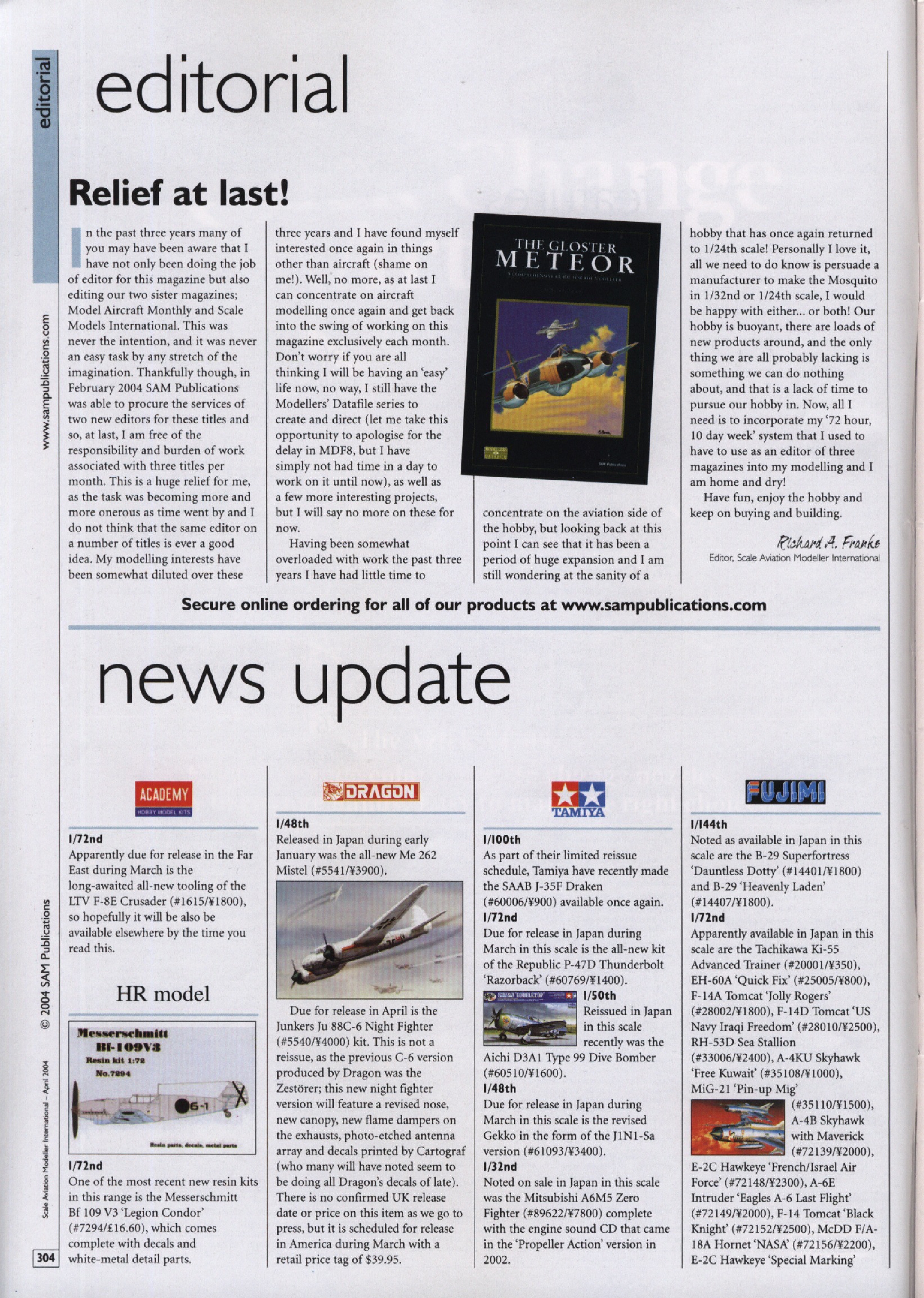 Scale Aviation Modeller International 2004-04